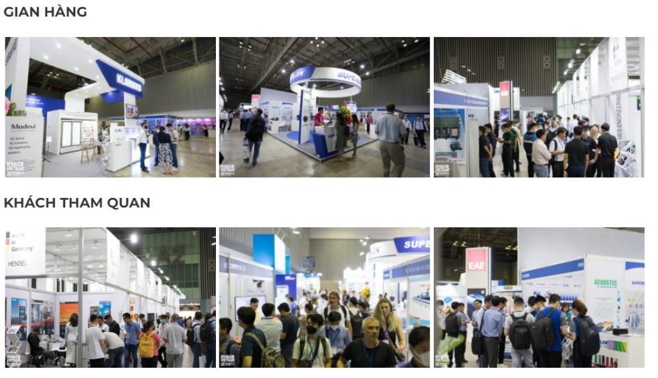 HVACR VIETNAM 2023 Triển Lãm Thương Mại Quốc Tế Lần Thứ 15 Về Ngành