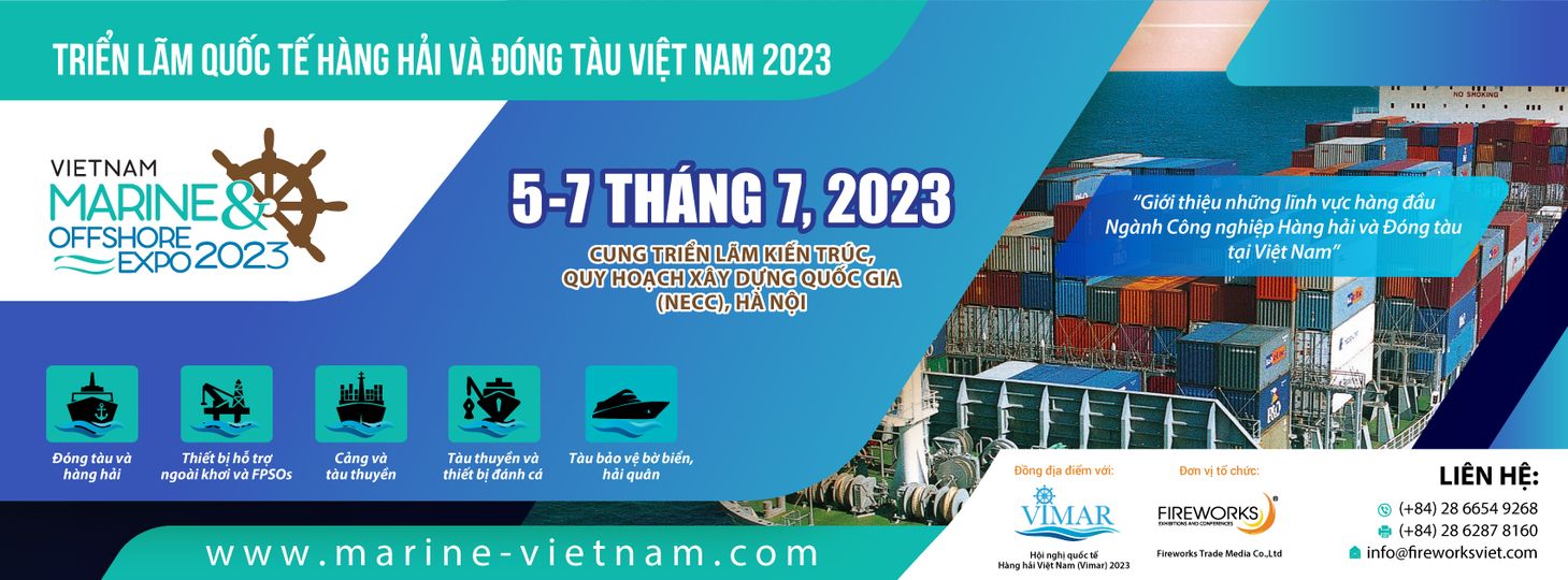 VIMOX 2023 - VIETNAM MARINE & OFFSHORE EXPO 2023 - Triển lãm Thiết bị Hàng hải & Ngoài khơi