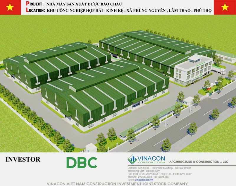 Tập Đoàn Dược Bảo Châu xây dựng nhà máy đông dược 3.2 triệu USD tại Phú Thọ