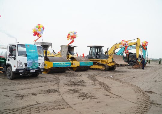 Động thổ khu công nghiệp Hải Long, Thái Bình với tổng vốn đầu tư gần 2.220 tỷ đồng