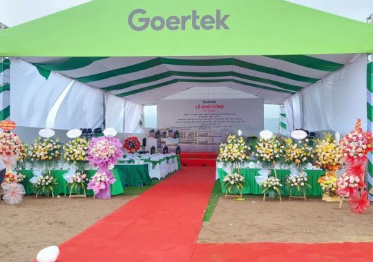 Goertek Vina khởi công nhà máy mới tại KCN Nam Sơn – Hạp Lĩnh, Bắc Ninh
