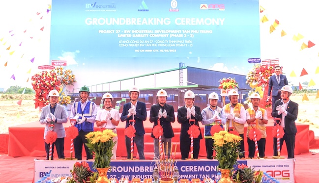 BW Industrial khởi công dự án nhà xưởng gần 1700 tỷ đồng tại KCN Tân Phú Trung, Củ Chi