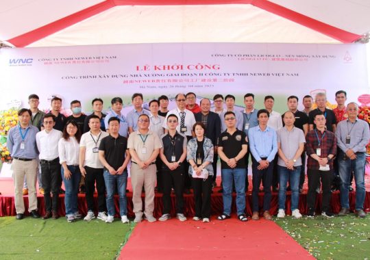 Khởi công xây dựng Nhà máy Neweb GĐ2 tại Hà Nam