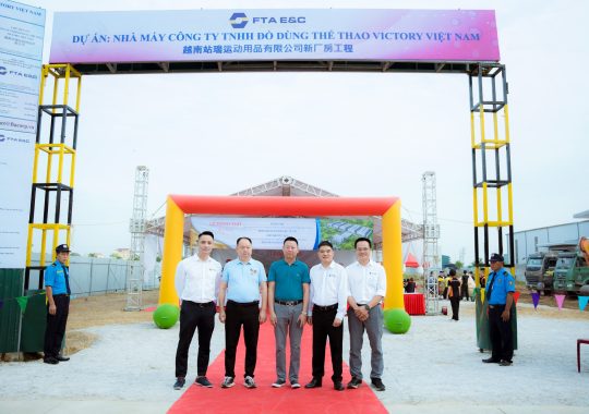 Khởi công nhà máy đồ dùng thể thao Victory trị giá 400 triệu USD tại Nam Định