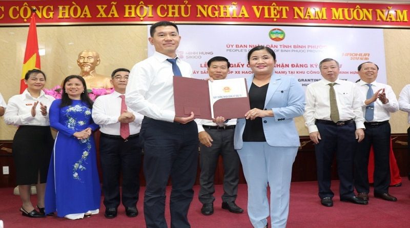 Shandong Haohua Tire mở nhà máy lốp xe trị giá 500 triệu USD tại Bình Phước.