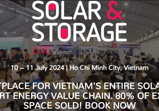 SOLAR & STORAGE LIVE VIETNAM 2024 – Kết hợp của 2 Sự kiện năng lượng lớn nhất Việt Nam – THE FUTURE ENERGY SHOW VIETNAM 2024 & THE SOLAR SHOW VIETNAM 2024
