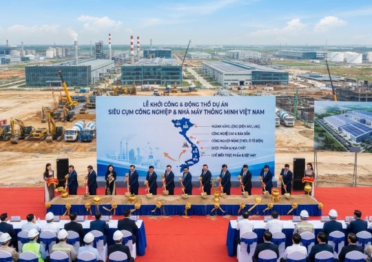 Bảng tổng hợp các dự án nhà máy trọng điểm (Cập nhật năm 2026)